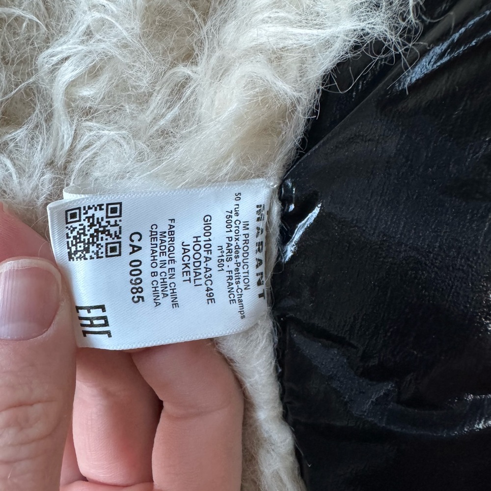 Isabel Marant Etoile Hoodiali Vest in Black - Picture 5 of 6
